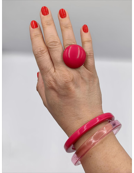 Bangles colorati trasparenti