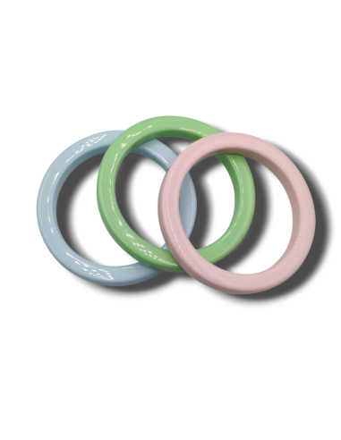 Bangles colori chiari pastello