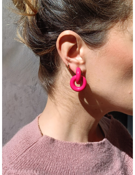 Orecchini Hula Hoop