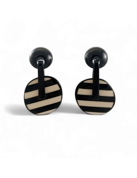 Orecchini pendenti Avorio Optical