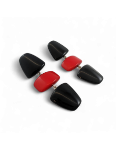 Orecchini pendenti Stunning Rosso/Nero 2